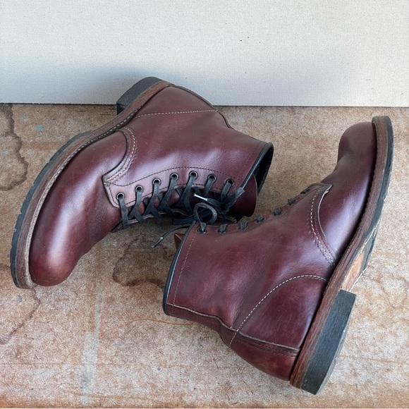 [SOLD] Red Wing Beckman Heritage 9011 - Rare Black Cherry Featherstone - Picture 3 of 8